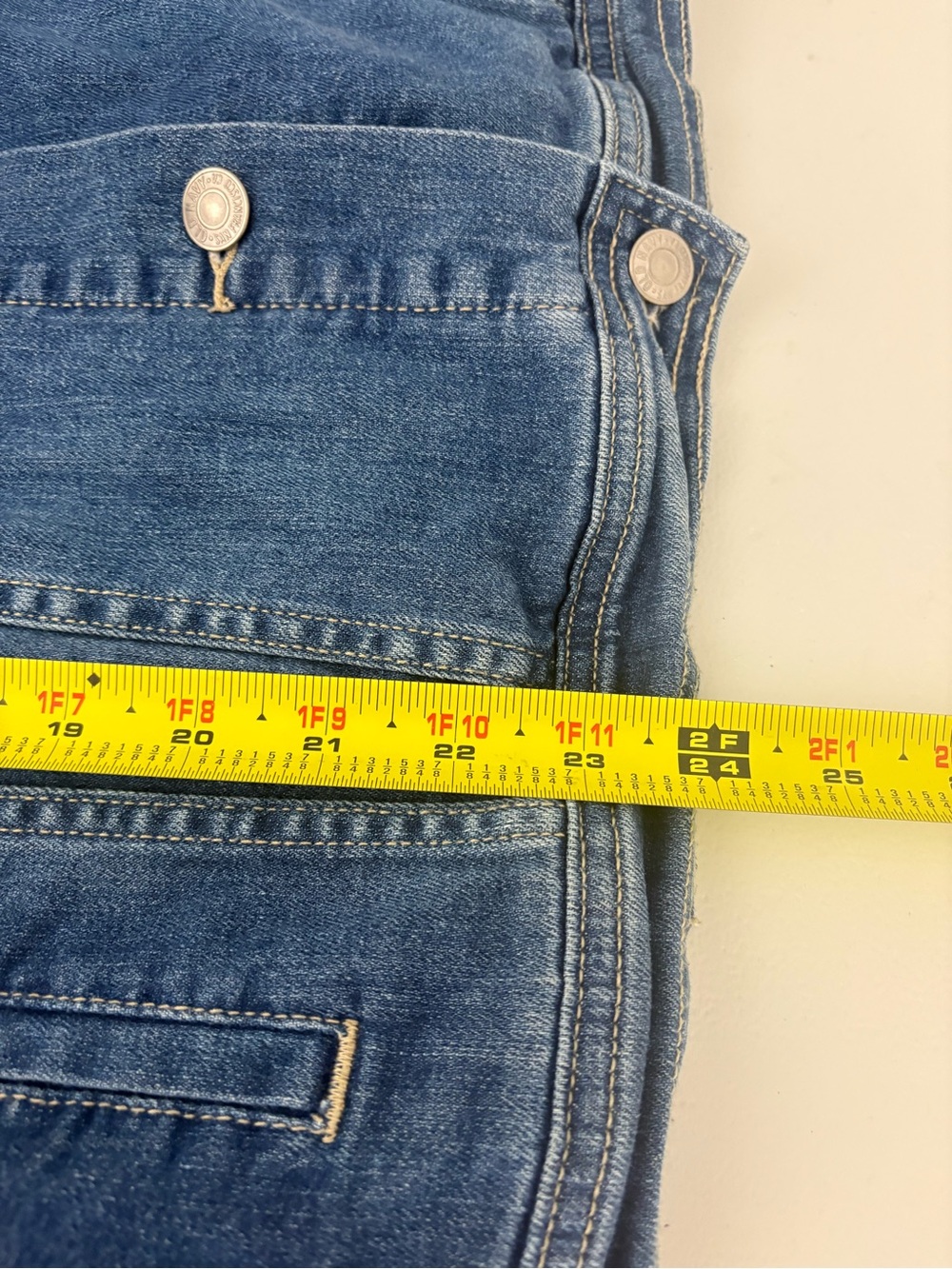 Old Navy Plus Denim Jean Jacket Plus Size 1X EUC - Picture 6 of 8